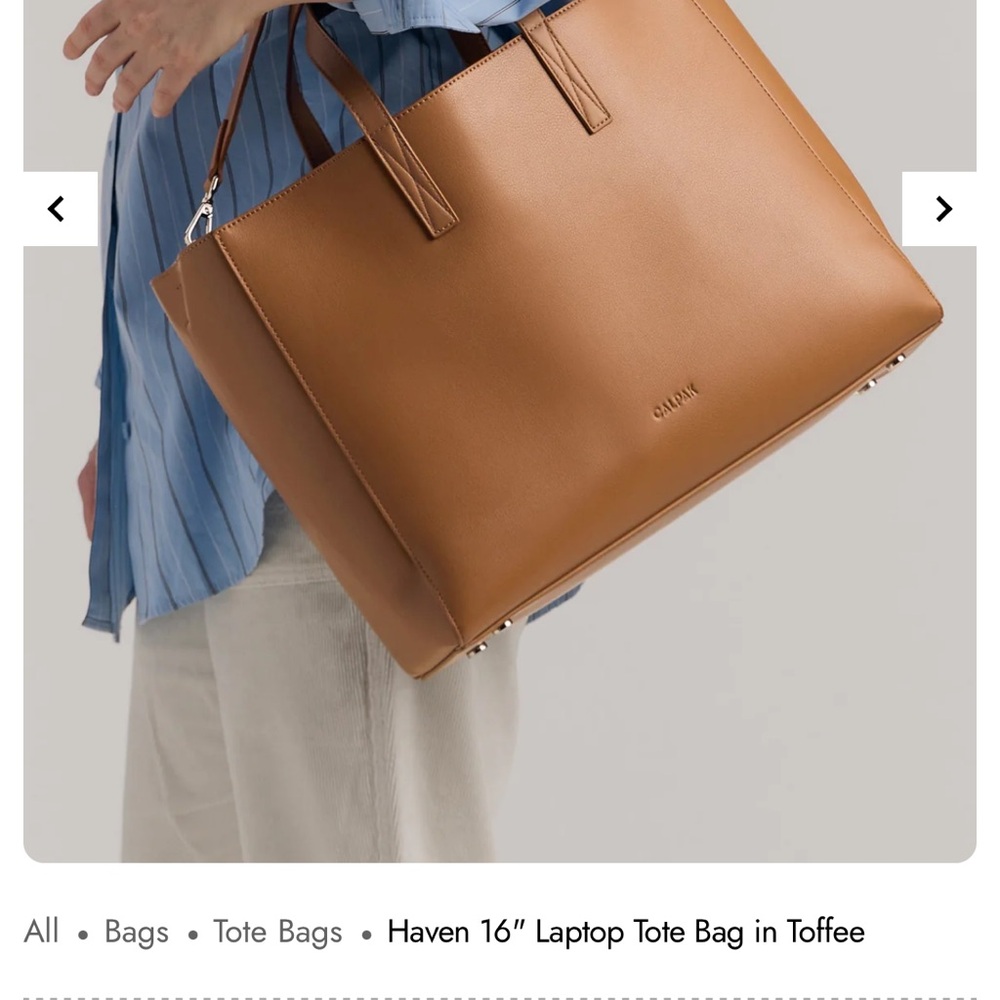 Calpak Haven Laptop Tote Bag - Picture 6 of 11